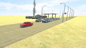 Ухожу от 10 ДПСников в ваз краш тест симулятор 2