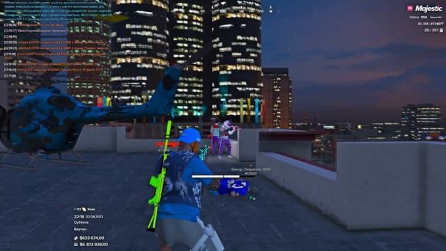 Водосвинка выбил 2 хевика и марксманку на Majestic RP #majesticrp смотреть онлайн