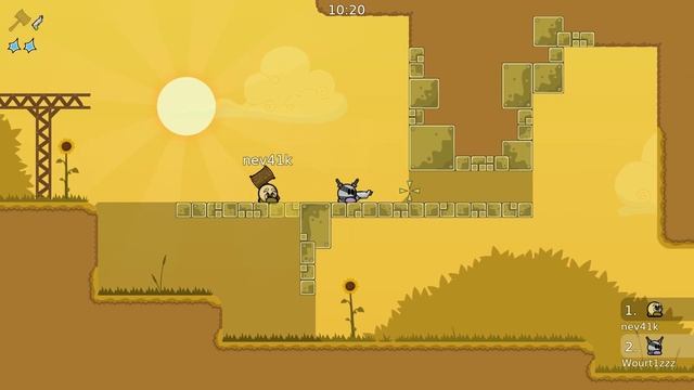 Играю с другом в DDnet/DDrace Network смотреть онлайн