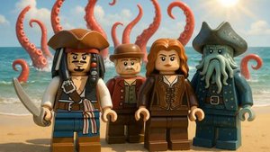 Lego Pirates of the Caribbean - Полное прохождение Часть 9. Сундук мертвеца!