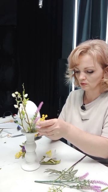 Пасхальный декор в школе Valentinflowers  #своимируками #декор #декоратор #декорсвоимируками #пасха