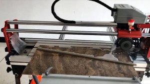 Как работая на плиткорезе с водяным охлаждением сдела