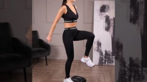 Виброплатформа Urbanfit с bluetooth, эспандерами и пультом ДУ,