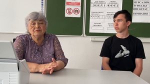 Интервью учительницей математики Хайбуллиной Розой Фаттаховной