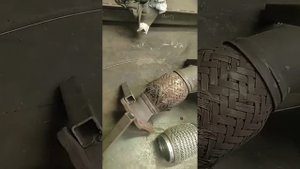 Сварка гофры глушителя