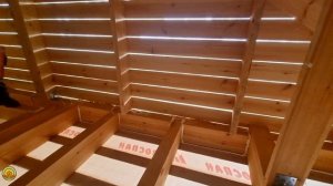 Завершили утепление пола, потолка в одноэтажном доме ?