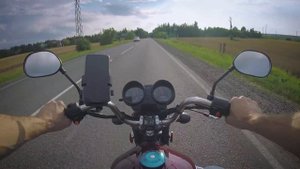 Покатушка на мопеде Racer Alpha RC50 по красивым местам Подмо