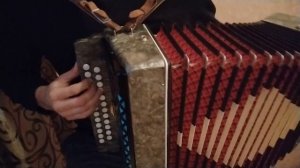 Гармонь Чайка ля мажор. С тульским басом от 402. Звучание после ремонта.