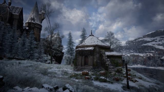 Winter Hagrid's Hut  |  Harry Potter Music and Ambience