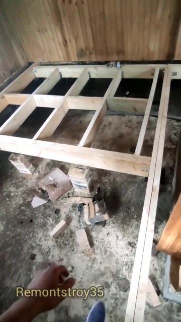 Замена полов на винтовых сваях. Ч3 смотреть онлайн