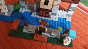 Обзор и прокачка набора Lego Minecraft 21261 Волк из Цитадели