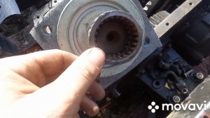 установка аксиально поршневого гидро насоса на экска?