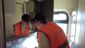 РЖД-Внезапная встреча с юным подписчиком, составы 326,354,109,73 текущий ремонт.