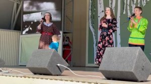 Творческий проект"семья Соломатовых" с русской народной песней "Порушка Параня".mp4