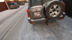 Отогрев двух дизельных Nissan Patrol Караганда, отогрев теп?