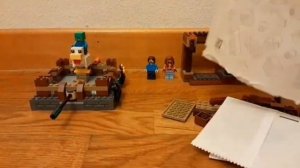 Новый набор лего майнкрафт, обзор и сборка!!!