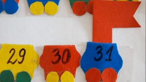 Календарь для ребенка своими руками / Наблюдение за погодой, дни недели, времена года