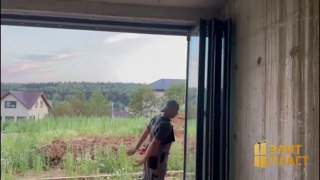 Раздвижное остекление, остекление загородного дома, о