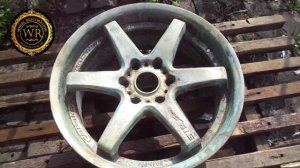 Удаляем хром в хлорном железе. Sakura wheels