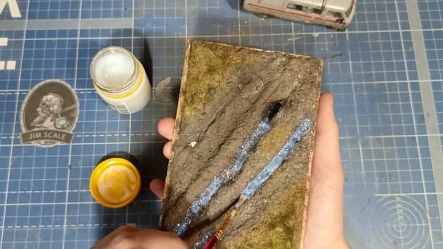 Простой способ создать эффект лужи на диораме. Тексту? смотреть онлайн