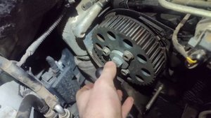 VW Caddy 1.6 tdi замена ремня ГРМ + ременя маслонасоса
