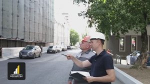 Ремонт фасада в Москве на Большом Сухаревском пер. — портфолио компании "Кронотэк"