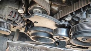 Как снять ремень ГРМ Opel Astra j. Ремонт бугеля