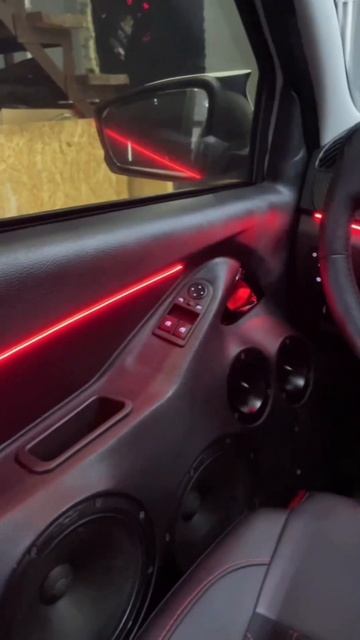 Атмосферная подсветка салона Lada Granta Fl смотреть онлайн