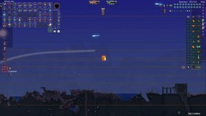 Пожиратель богов за воина (Calamity, Death Mode)