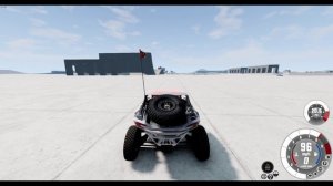 Раллийный хаос трюки на сетчатой карте BEAM NG DRIVE