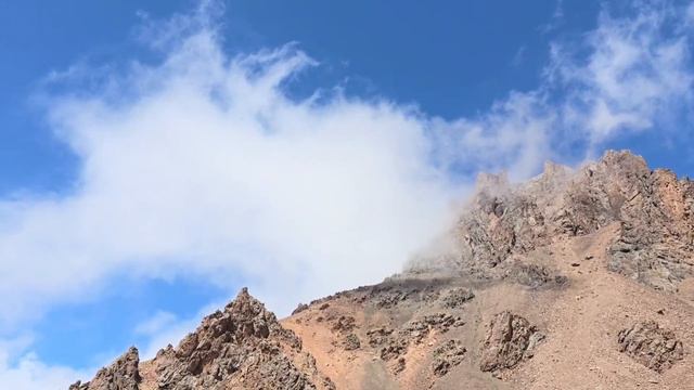 Перевал Пионер 3840м. Расположен между вершинам Пионер ? смотреть онлайн