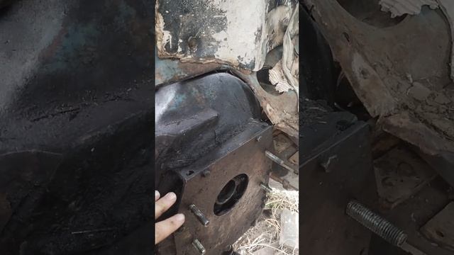 установка КПП газ-53 на двигатель Д-240 смотреть онлайн