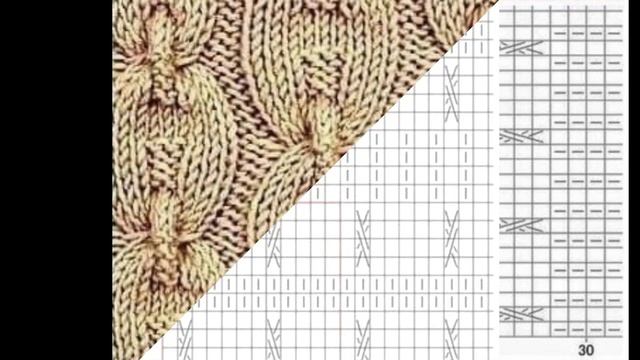 Восхитительные узоры для джемпера. Схемы.