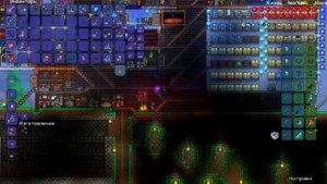 Террария. Как набрать водой бутылку