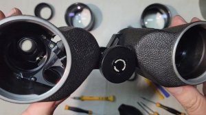 Бинокль Сarl Zeiss Oberkochen ремонт Binoculars repair