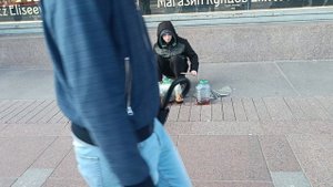 Уличный музыкант.. Санкт Петербург