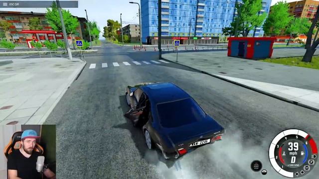 ПОЛИЦЕЙСКАЯ ПОГОНЯ ОБЛАВА ДПС - BeamNG.drive смотреть онлайн