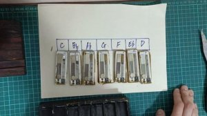 Гармонь Тульская 301 РЕ ДИЕЗ #. Раскладка басов. Как определить и посчитать.