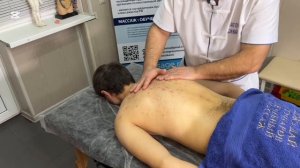 Урок классического массажа из курса Массаж спины-все техники вместе. Джатдай Кочкаров