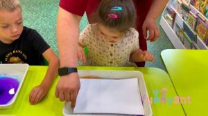 РИСОВАНИЕ В ТЕХНИКЕ ЭБРУ КО ДНЮ РОЖДЕНИЕ А. ПУШКИНА Иллюстрация "ЗОЛОТАЯ РЫБКА" Funny Ant Malahovka