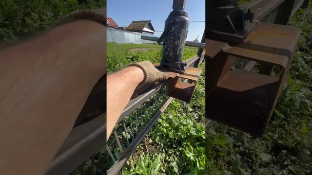 Как выпрямить профиль забора после сварки смотреть онлайн