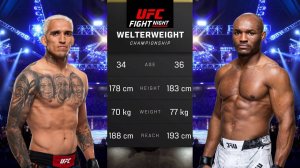 Чарльз Оливейра против Камару Усмана Полный бой - UFC 5 Fight Night