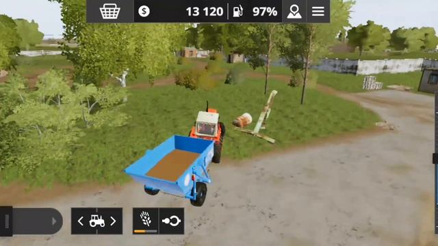 Тяжëлая пахота и развитие в селе Бухалово - Farming simulator 20 смотреть онлайн