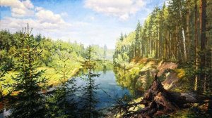 Летние пейзажи художника Владимира Александрова