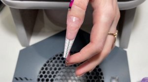 Наращивание ногтей на бумажные шаблоны | Преображение