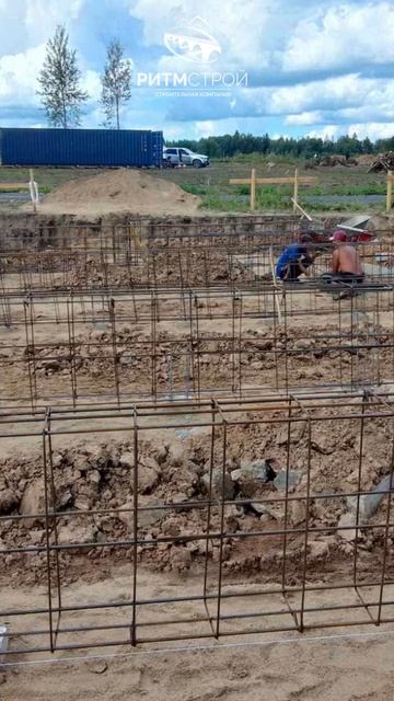 свайно-ростверковый фундамент #ритмстрой #фундамент смотреть онлайн