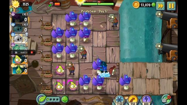 PVZ 2 но используя только бесплатные растения смотреть онлайн