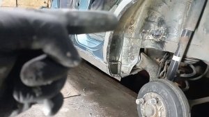 Замена порога Honda Fit GD2 и сопутствующие работы. Первый о