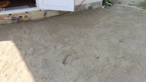 20. Фундамент для веранды. Перевернутая чаша. Упала бет?