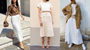 МОДНЫЕ ЛЬНЯНЫЕ ЮБКИ 💖ЮБКИ ИЗО ЛЬНА НА ВСЕ СЛУЧАИ ЖИЗН